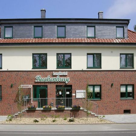 Landhotel Buchenkrug Halle  ภายนอก รูปภาพ