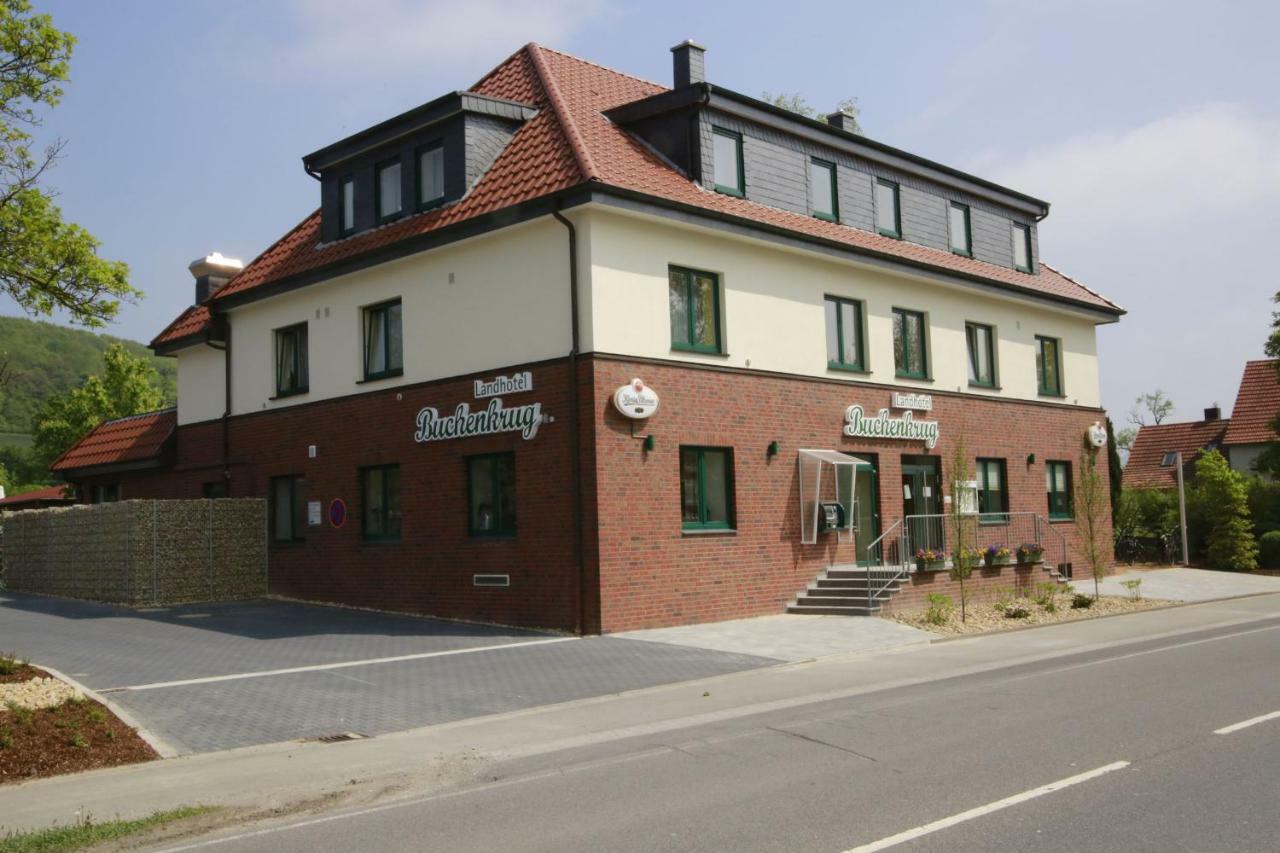 Landhotel Buchenkrug Halle  ภายนอก รูปภาพ